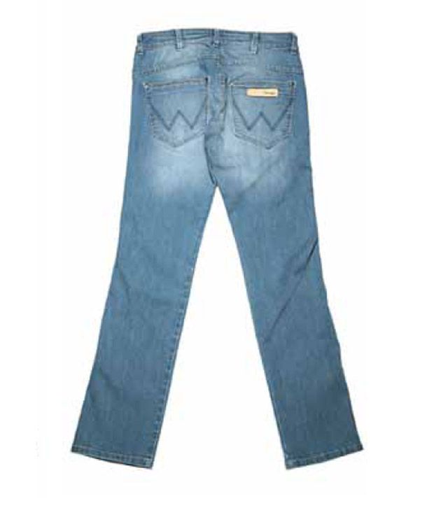 Wrangler Light Blue Men's Jeans - Buy Wrangler Light Blue Men's Jeans ...