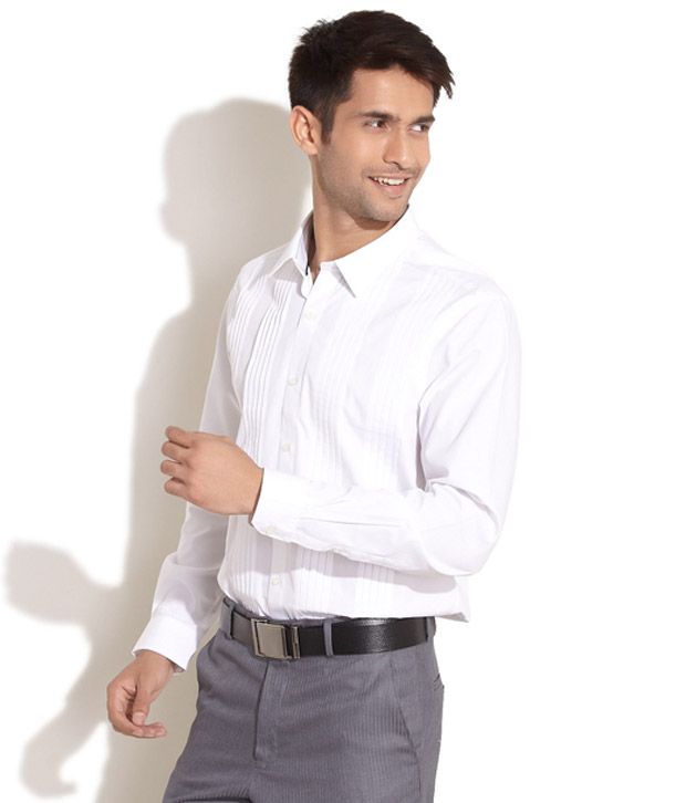 Arrow Premium White Formal Shirt - Buy Arrow Premium White Formal Shirt ...