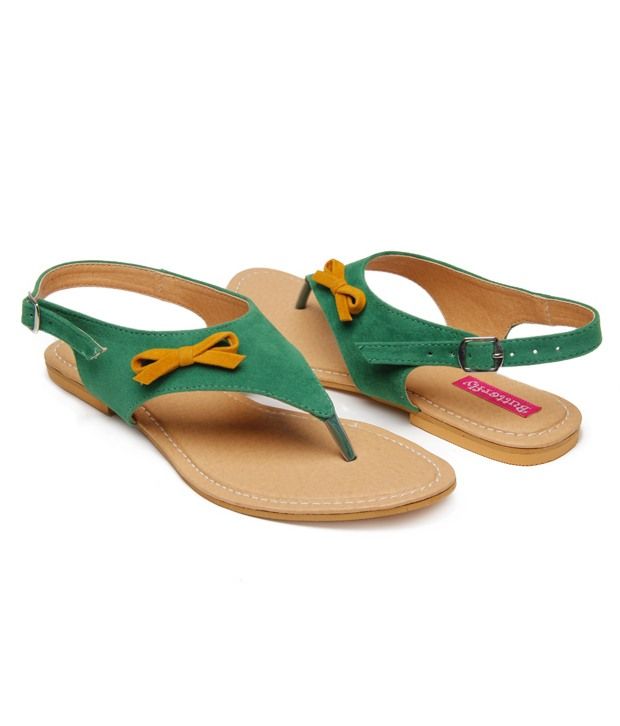 sandals with butterfly logo