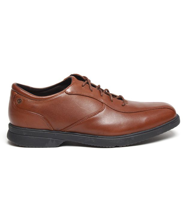 Rockport Tan Leather Oxford Shoes Price in India- Buy Rockport Tan ...