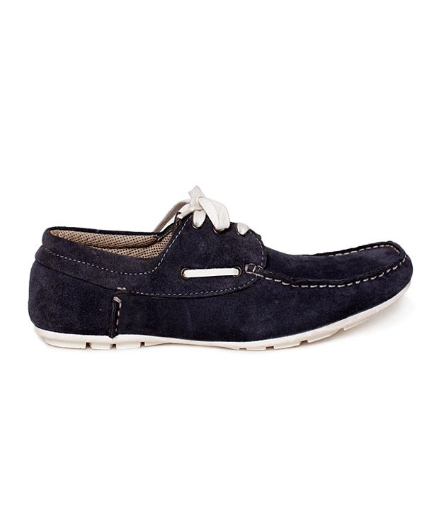 I-Shoes Navy Blue Boat Shoes - Buy I-Shoes Navy Blue Boat Shoes Online ...