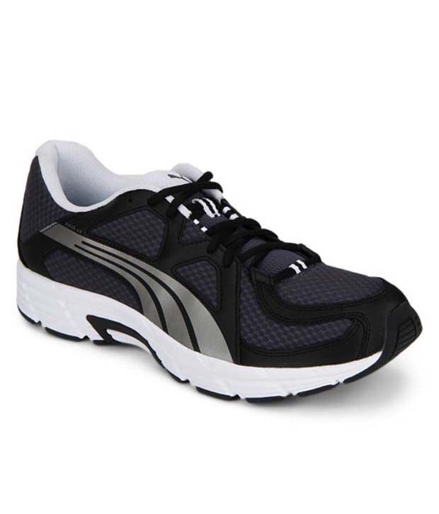 Buy Puma Black & Silver Sports Shoes for Men | Snapdeal.com