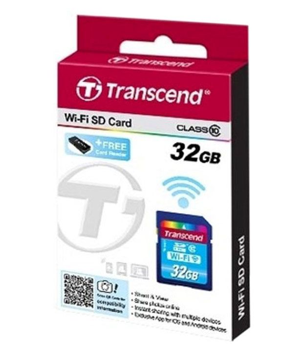 Карта памяти transcend 32