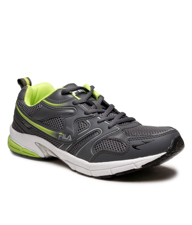 fila running shoes mens green