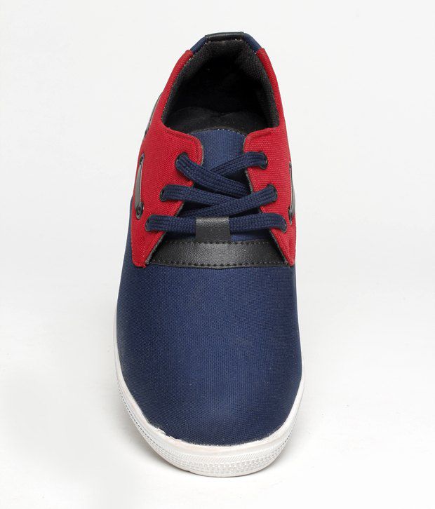 City Style Blue & Red Sneakers - Buy City Style Blue & Red Sneakers ...