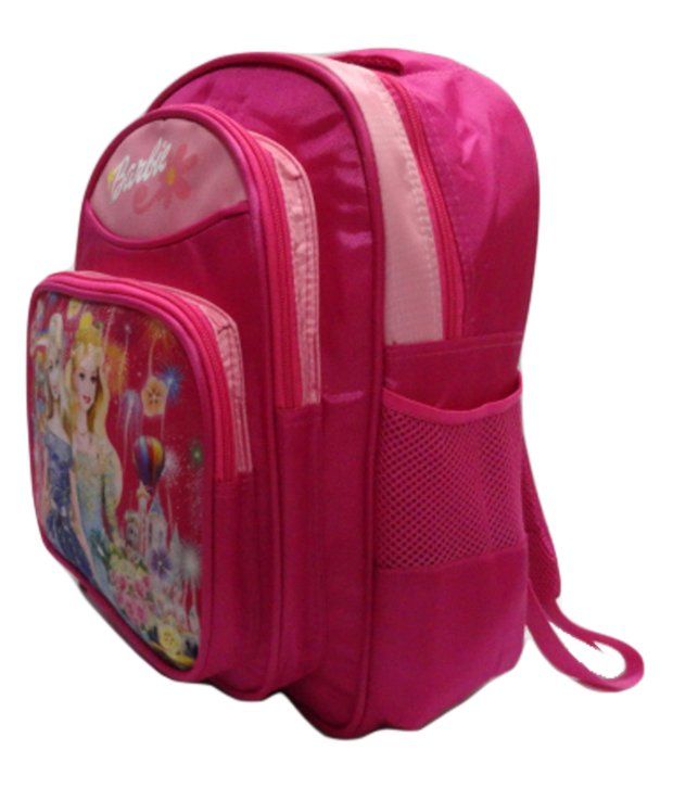 Barbie Sturdy School Bag - Pink: Buy Online at Best Price in India