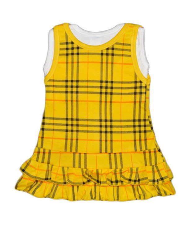 BBA Yellow Cute Dress For Kids - Buy BBA Yellow Cute Dress For Kids ...