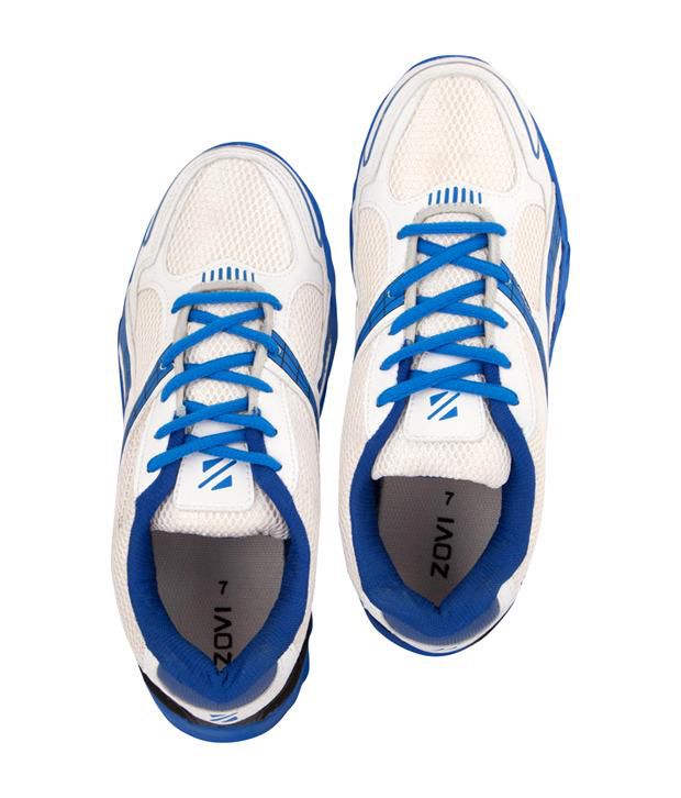 Zovi White & Blue Sports Shoes - Buy Zovi White & Blue Sports Shoes ...