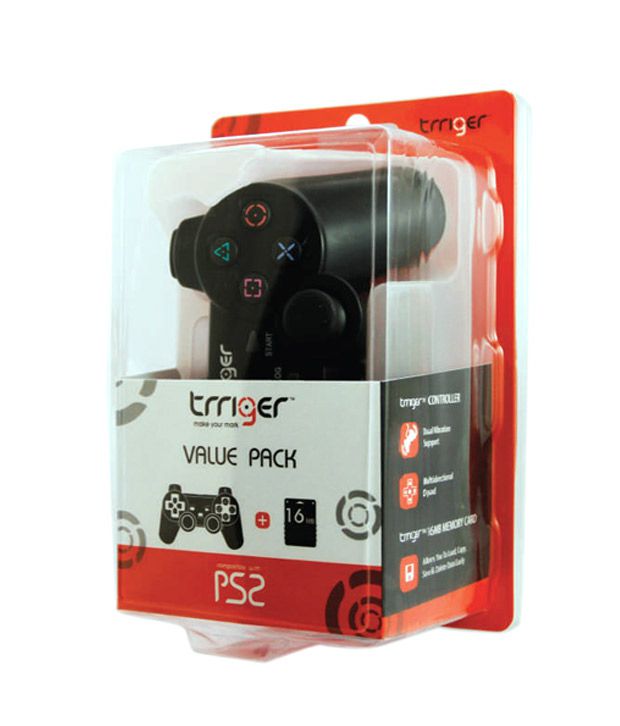     			Trriger Value Pack for PS2 (Controller & 16 MB Memory Card)