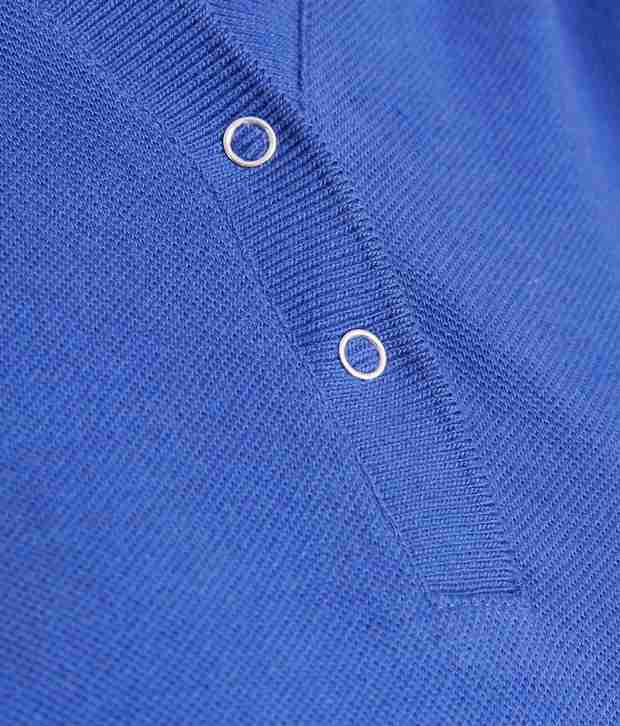 Buy Celsius Blue Cotton Polos Online at Best Prices in India - Snapdeal