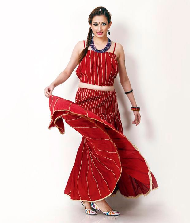 only lehenga without choli