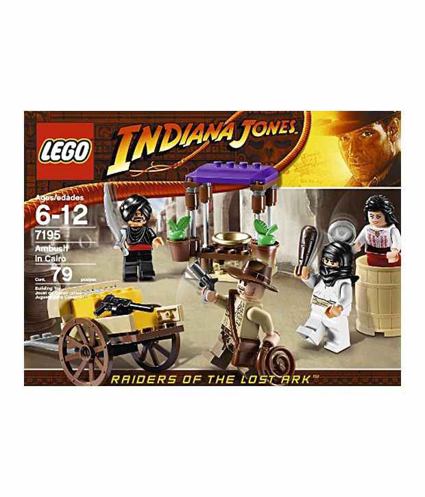 for sale online LEGO Indiana Jones Ambush in Cairo 7195