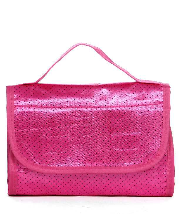 Download Buy Urban Living Foldable Cosmetic Bag - Pink at Best ...