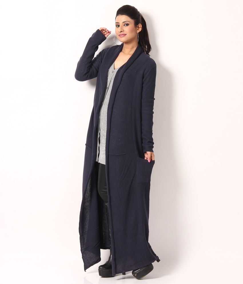 jaded london cardigan blue