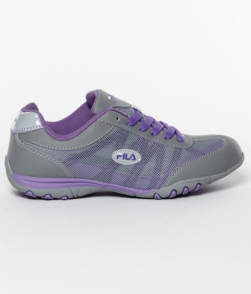 fila running shoes purple