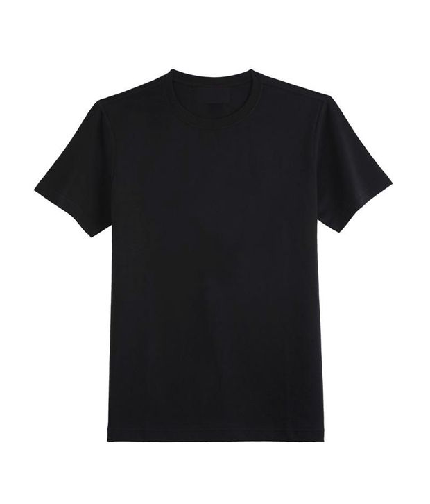 nice plain black t shirts