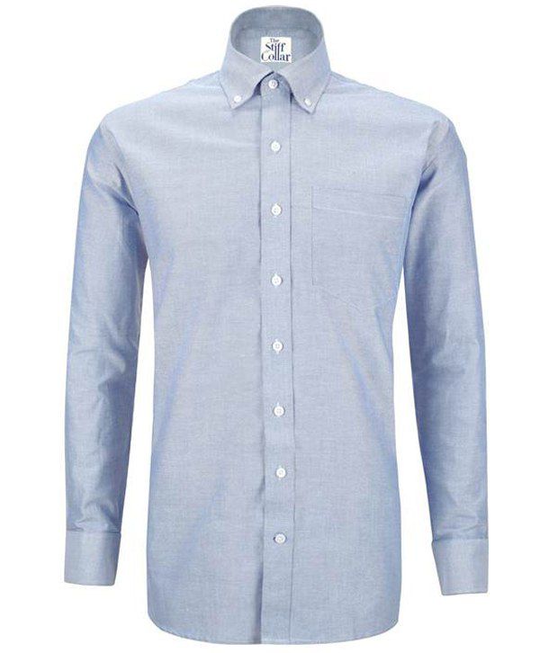The Stiff Collar Blue Oxford Button Down Shirt - Buy The Stiff Collar ...