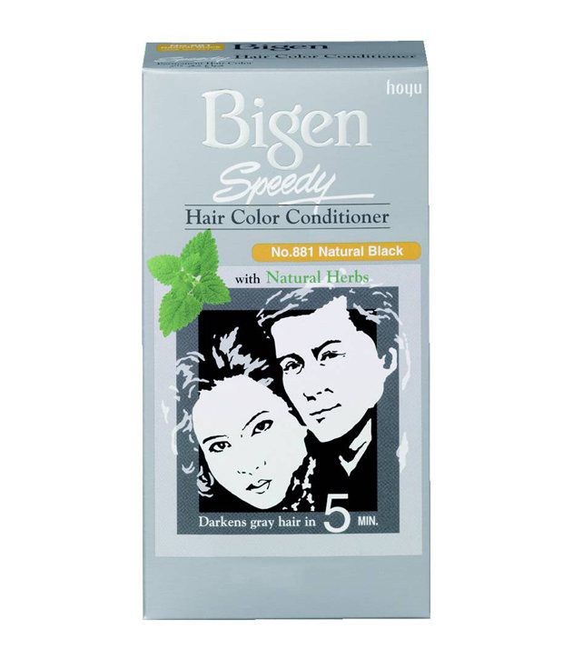 Bigen-Speedy Hair Color- No. 881 Natural Black: Buy Bigen ...