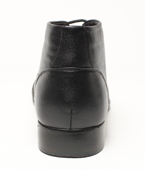 Lee Cooper Black Ankle Length Boots - Buy Lee Cooper Black Ankle Length ...