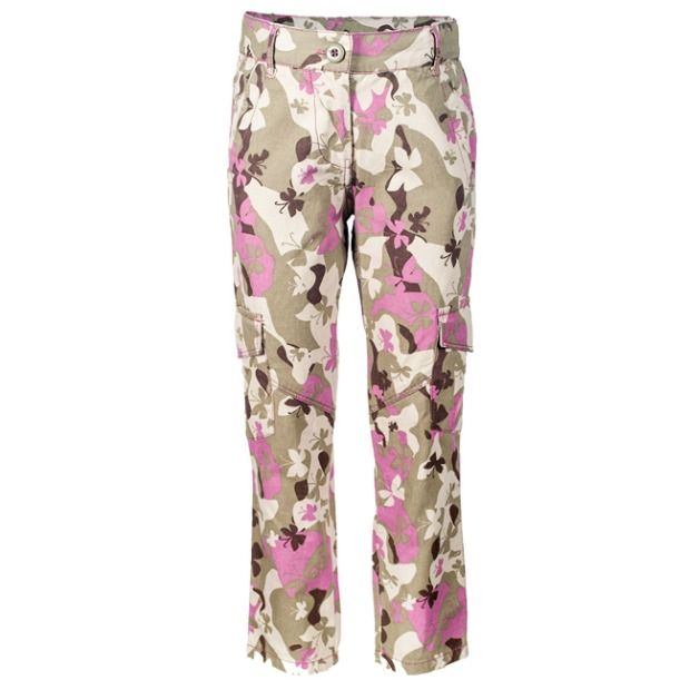 army print pants women's