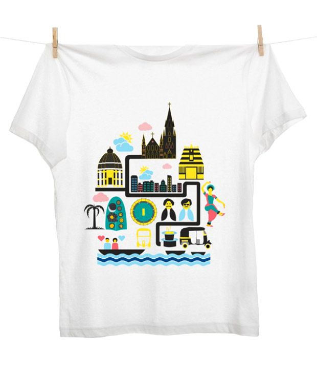 buy plain white t shirt online