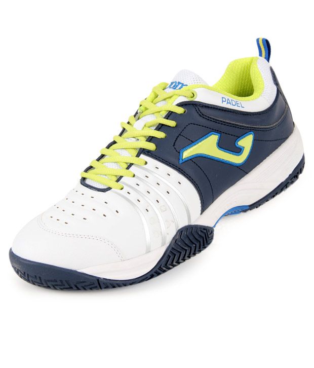 Joma Steady White & Navy Blue Tennis Shoes Buy Joma Steady White