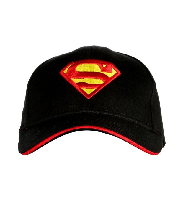 superman cap black