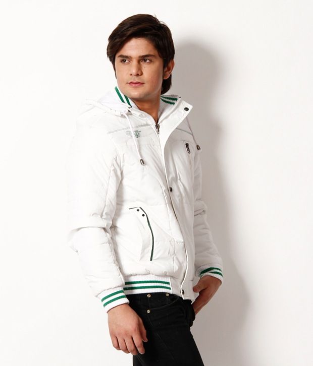 Fort Collins Stylish White Jacket For 