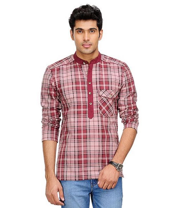 Yepme Wine Red Kurta - Buy Yepme Wine Red Kurta Online at Low Price in ...