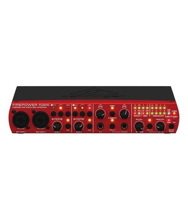 behringer firepower fca610 troubleshooting behringer firepower fca610 troubleshooting