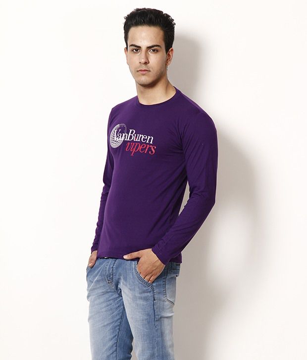 TSX Cool Purple Full Sleeves T Shirt - Buy TSX Cool Purple Full Sleeves ...
