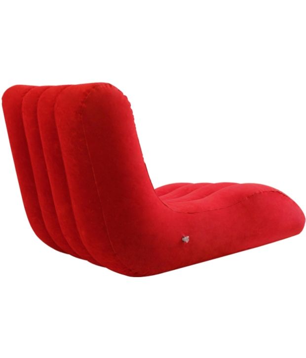Flocking Inflatable Sofa S Shaped Beanbag Inflatable Sofa Buy
