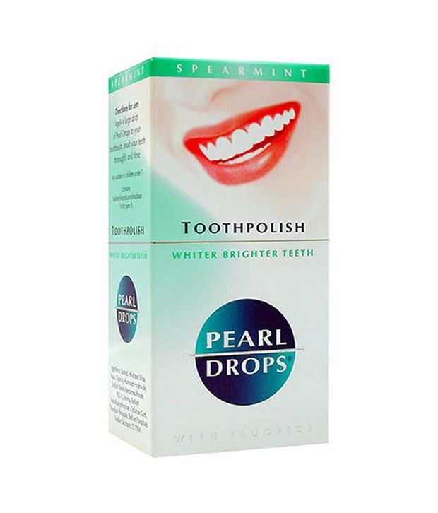 Pearl Drops Whitening Toothpolish Spearmint Flavor 50 Ml Buy Pearl