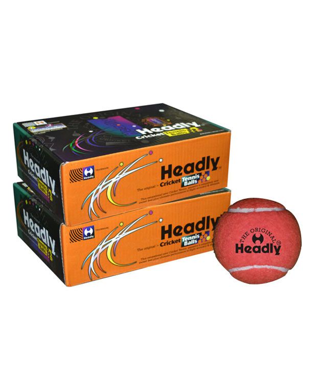 6er Pack, Kastanienbraun Headly Heavy Cricket Tennisball