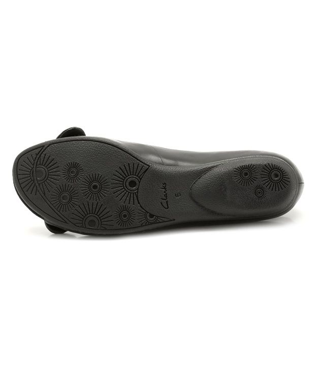 Clarks Discovery Cove Black Leather Ballerinas Price In India Buy Clarks Discovery Cove Black 4119