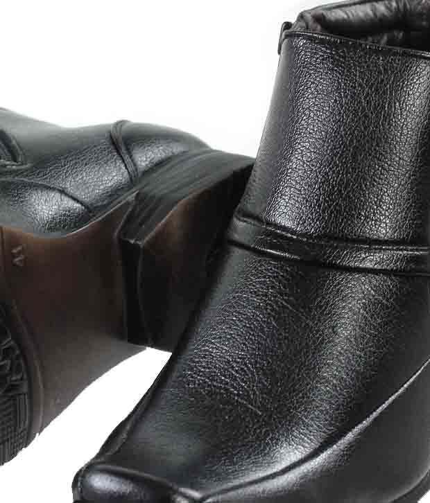 D'Ziner Tobillo Ch12038 Black Men Formal Boots - Buy D'Ziner Tobillo ...