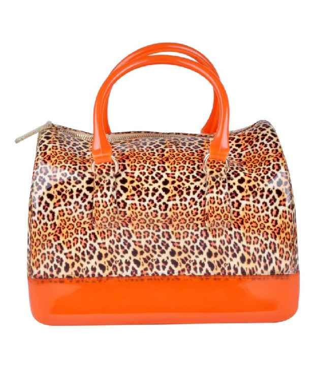 h&m orange bag