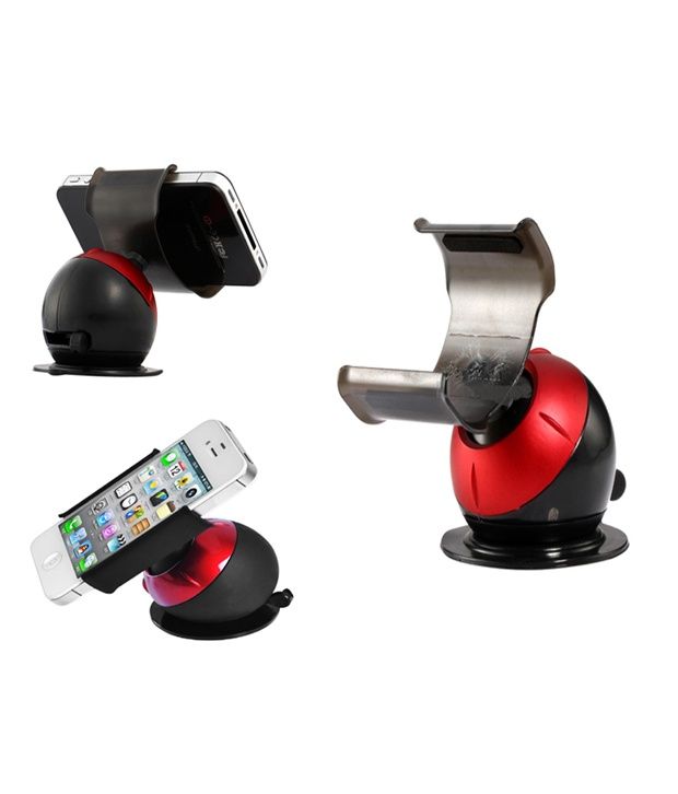 Choyo Globe Shaped Windshield Mount Phone HolderRed Buy Choyo