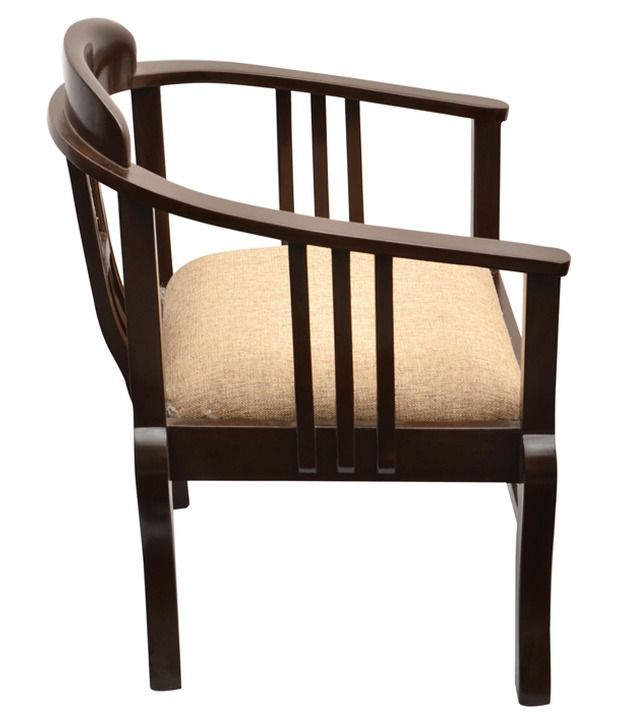 ExclusiveLaneTeak Wood Maharaja Chair With Dhokra Work - Buy 