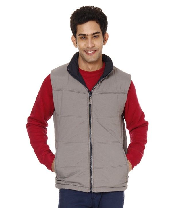 half sleeve reversible jacket