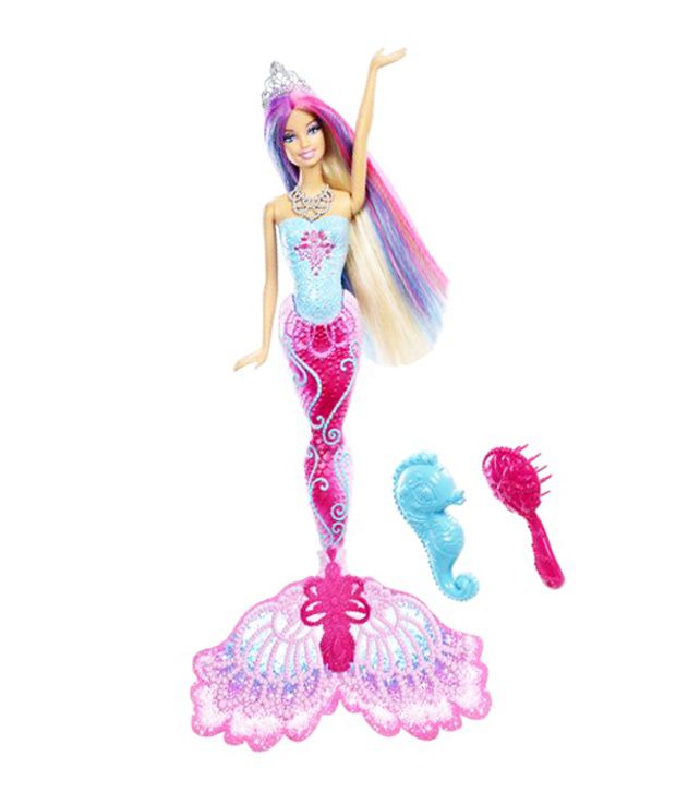 barbie color magic mermaid
