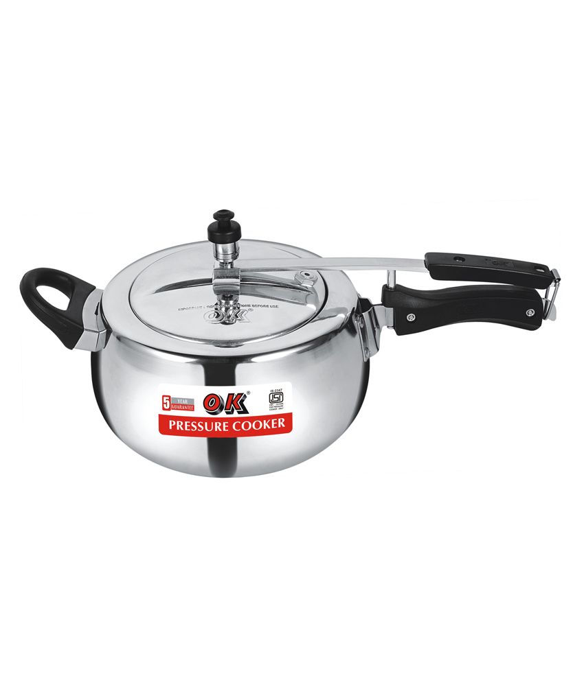 OK Pressure Cooker Induction Stovetop Compatible 5.0 Ltr Buy Online at