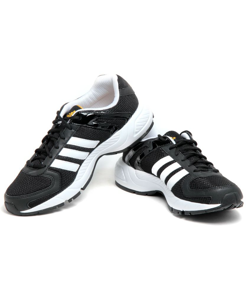 Adidas Black & White Running Shoes Art ADIQ17444 - Buy Adidas Black ...