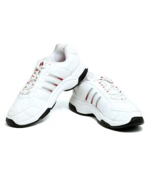 Adidas Sturdy White Sports Shoes