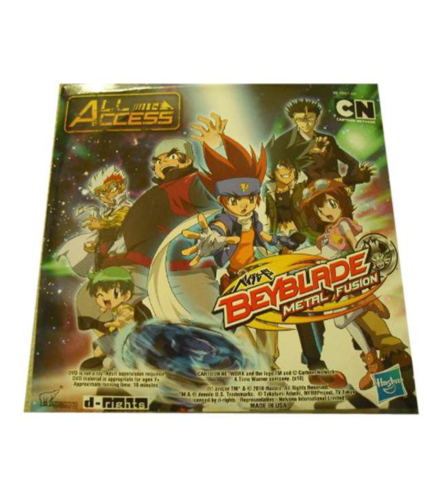 Cartoon Network Beyblade Metal Fusion Training DVD All Access(Imported  Toys) - Buy Cartoon Network Beyblade Metal Fusion Training DVD All  Access(Imported Toys) Online at Low Price - Snapdeal