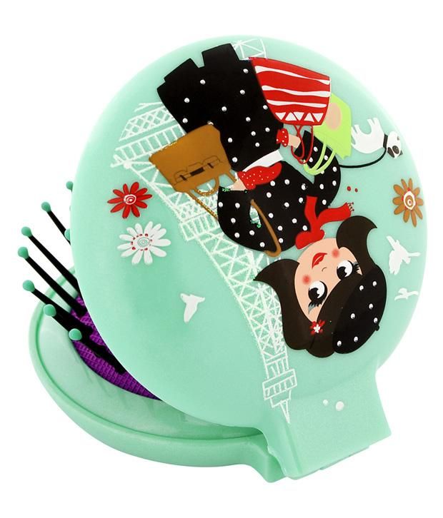 Pylones Hair Brush Mirror Parisienne Buy Pylones Hair Brush Mirror