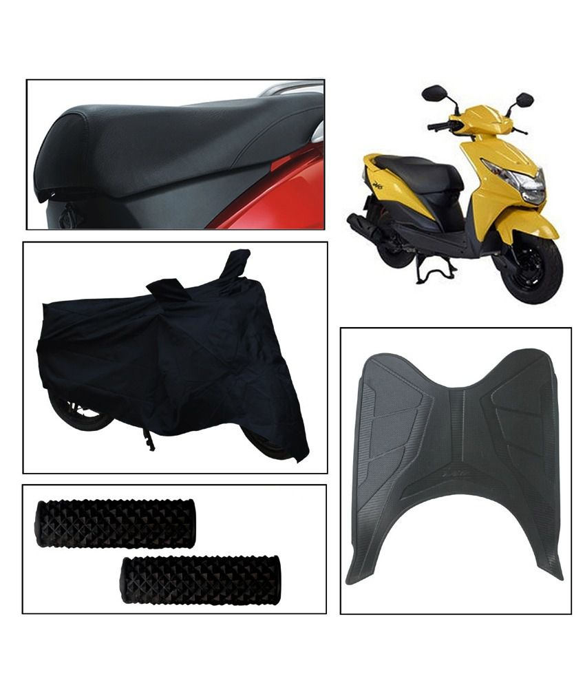 Vheelocityin Honda Dio Scooter Seat Cover And Body Cover And