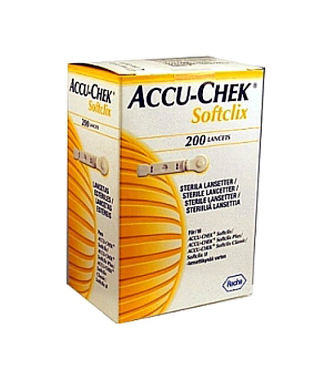    			Accu-Chek Softclix Lancet, Pack of 200