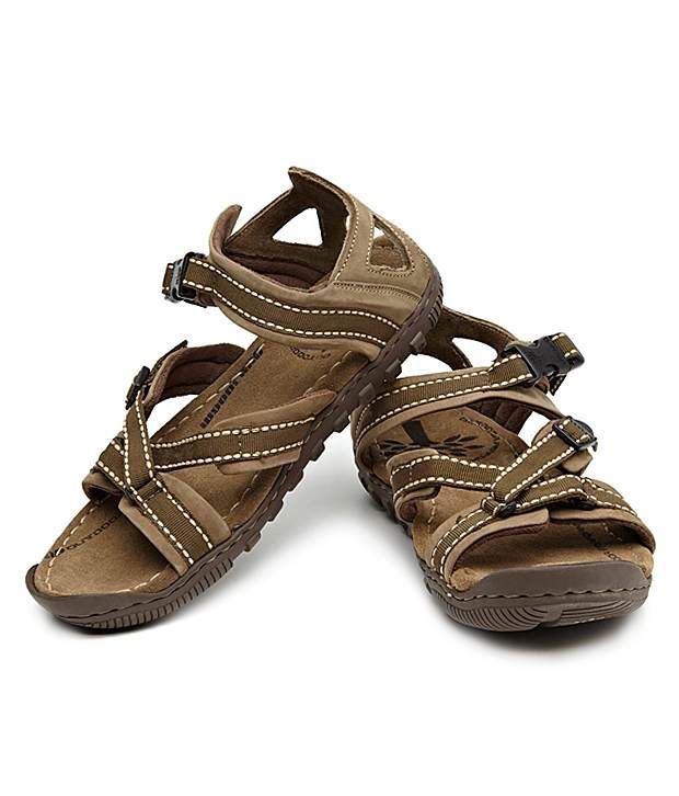 woodland beige sandals