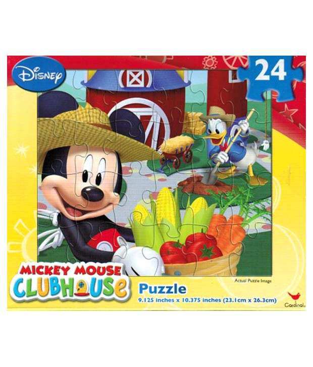 Disney Mickey Mouse Clubhouse Farm 24 Piece Jigsaw Puzzle(Imported Toys) -  Buy Disney Mickey Mouse Clubhouse Farm 24 Piece Jigsaw Puzzle(Imported  Toys) Online at Low Price - Snapdeal